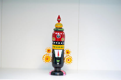 Channapatna Wooden Lord Venkateswara (18 Inches)