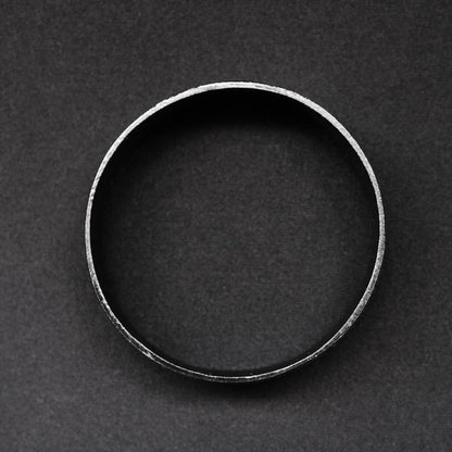 Bidriware Silver Inlay Rhombus Bangle (Single)