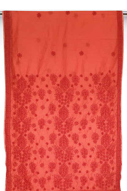 Lucknow Chikankari Hand Embroidered Saree