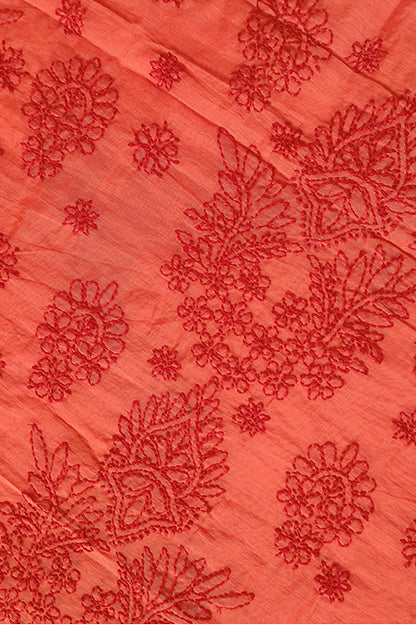 Lucknow Chikankari Hand Embroidered Saree