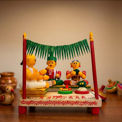 Etikoppaka Toys – Marriage Set (7 Inches)