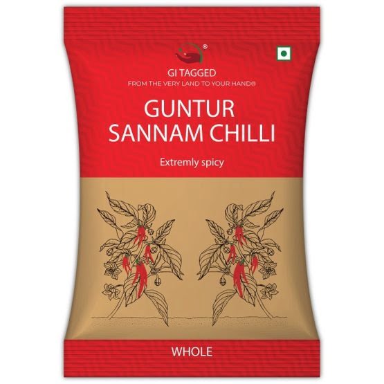 Guntur Sannam Chilli – Dry Red Chilli (Whole)