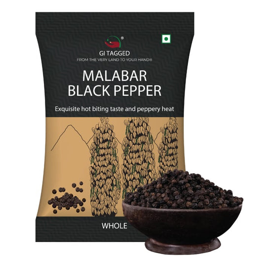 Malabar Black Peppercorns – Kali Mirch (Whole)