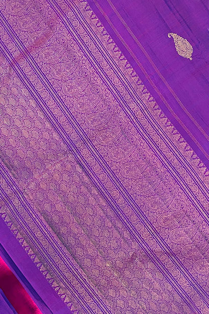 Kancheepuram Pure Silk Handloom Saree (2 Gram Gold Zari)