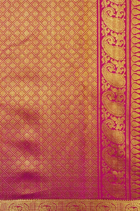 Kancheepuram Pure Silk Saree (Traditional Butta)