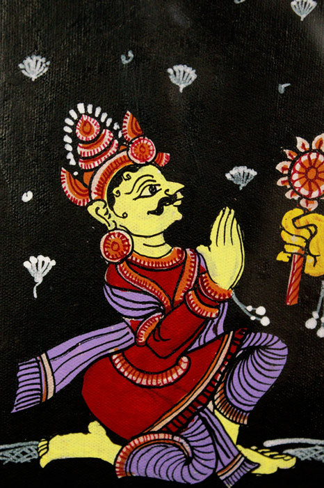 Odisha Pattachitra – Nabagunjar (18×13 Inches)