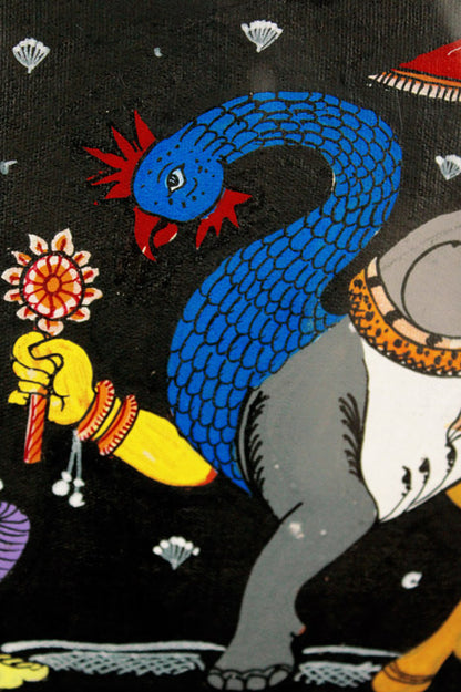 Odisha Pattachitra – Nabagunjar (18×13 Inches)