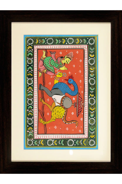 Odisha Pattachitra – Nabagunjar (18×13 Inches)