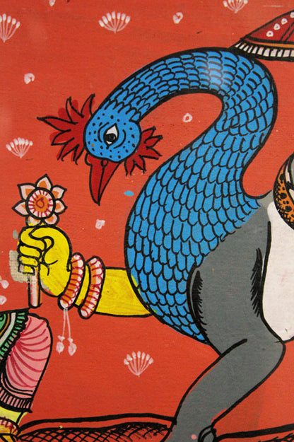 Odisha Pattachitra – Nabagunjar (18×13 Inches)