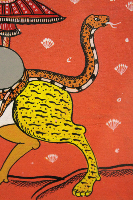 Odisha Pattachitra – Nabagunjar (18×13 Inches)