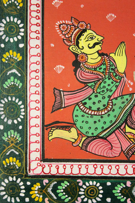 Odisha Pattachitra – Nabagunjar (18×13 Inches)