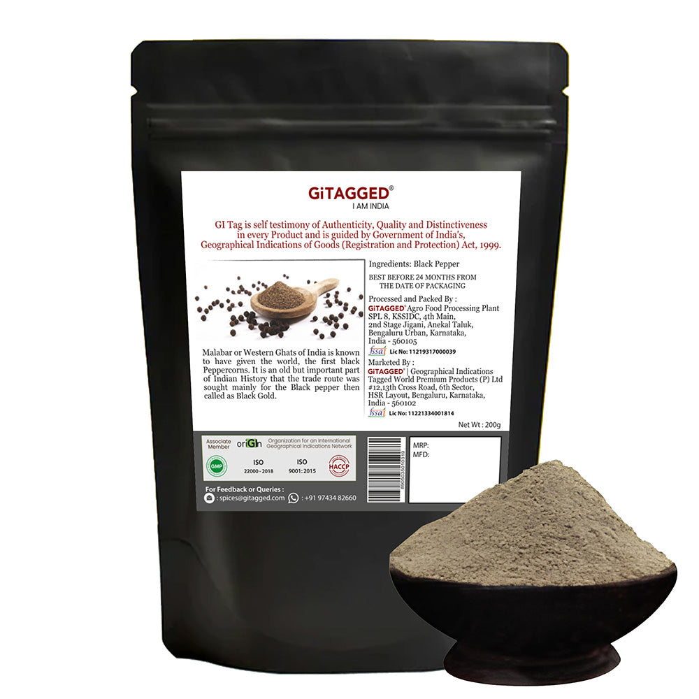 Malabar Black Pepper Powder – Kali Mirch