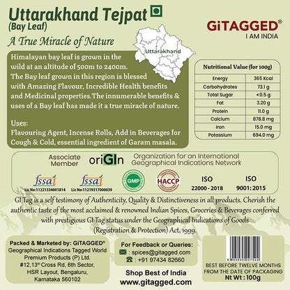 Uttarakhand Tej Patta – Bay Leaf