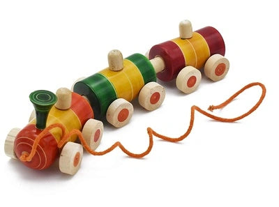 Channapatna Eco-Friendly Wooden Train Toy